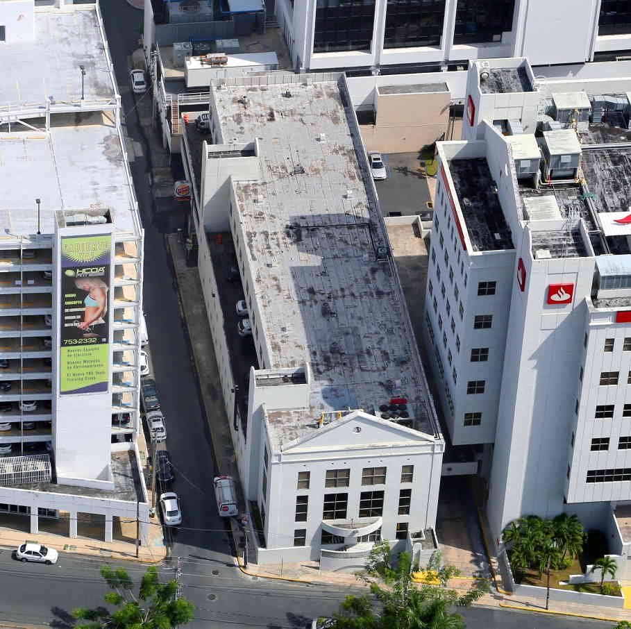 Banco Santander Parking and Office Floor Addition Hato Rey Puerto Rico F&R Construction Company