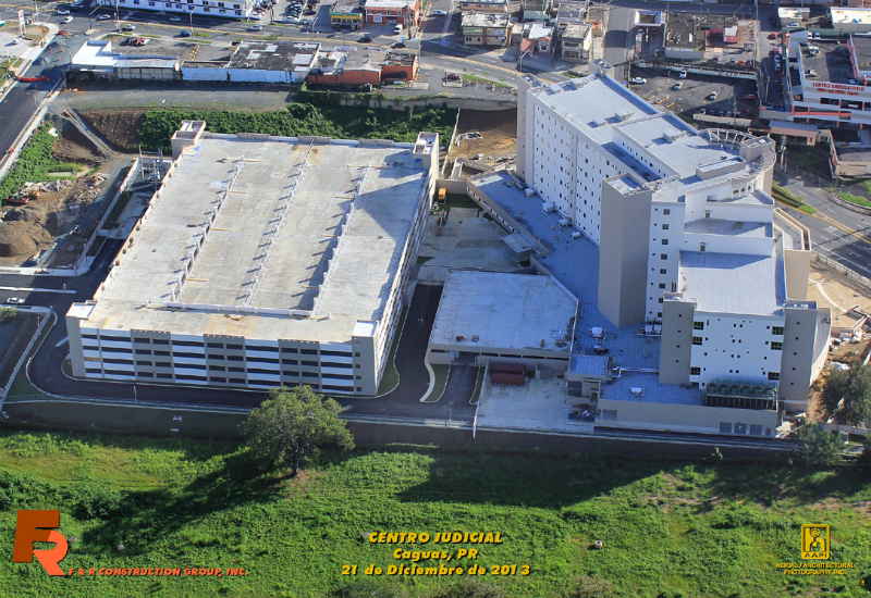 Caguas Judicial Center Building Caguas in Puerto Rico Construction Company