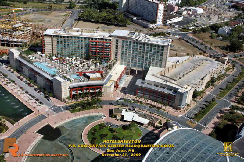 Sheraton Puerto Rico Centro de Convenciones Hotel and Casino Leed Certified F&R Construction Company