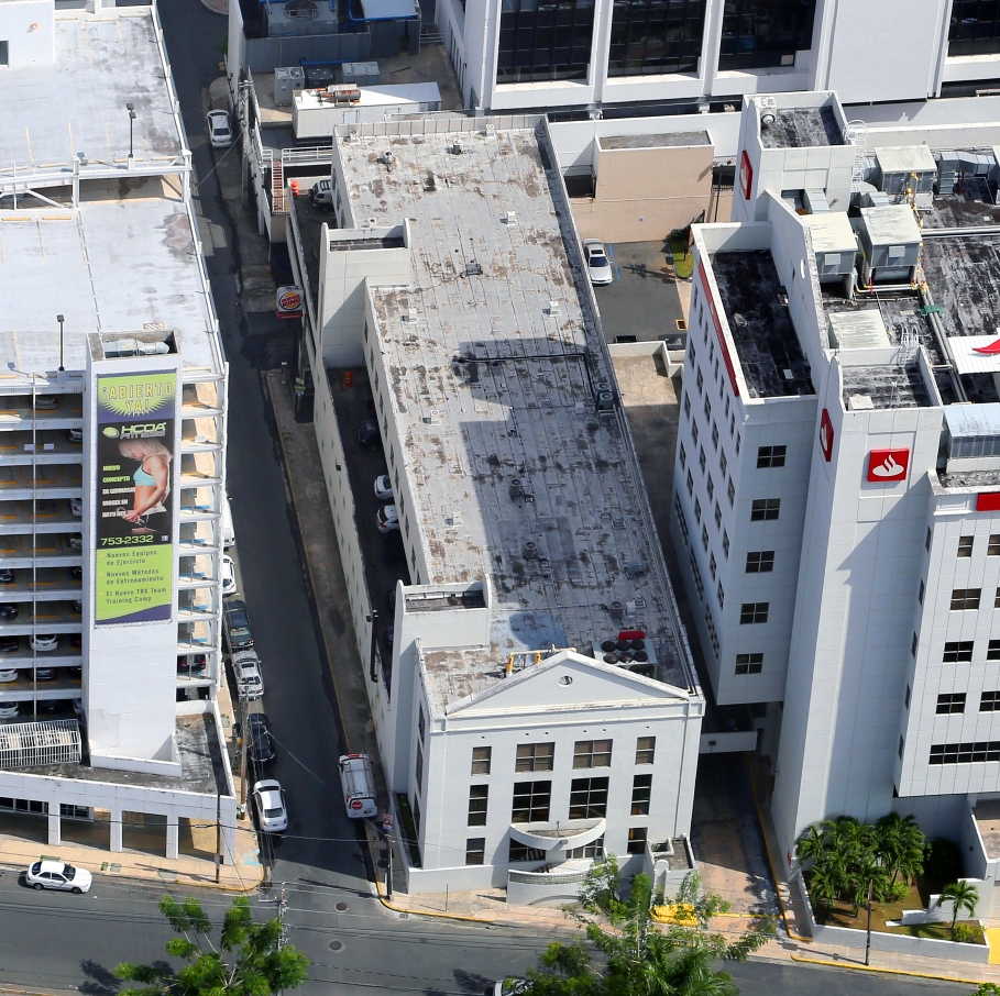 Banco Santander Parking and Office Floor Addition Puerto Rico F&R Construction Company
