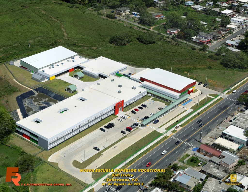 Escuela Vocacional San Isidro FR Construction Company in Puerto Rico
